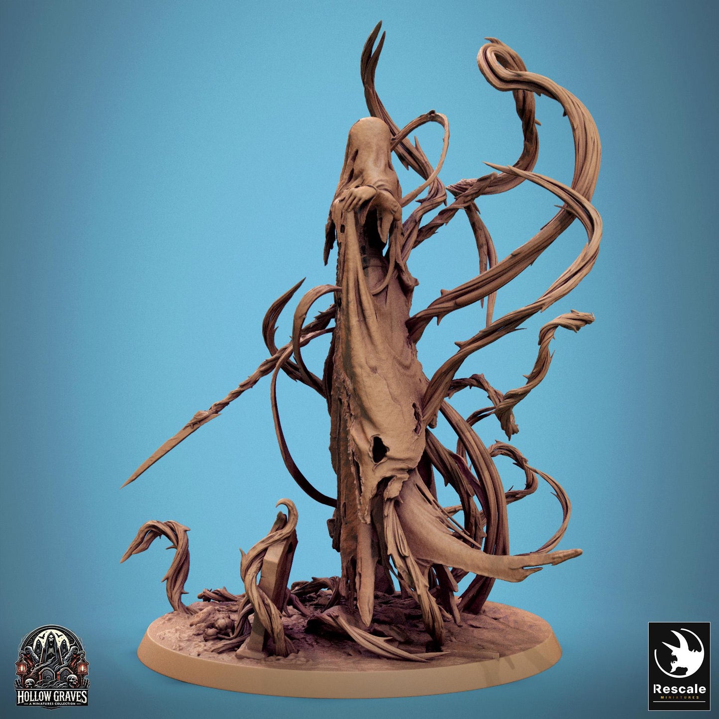 Vengeful Banshee, Rescale Miniatures | Dungeons and Dragons | Pathfinder | Table Top RPG | 3D Printed Model