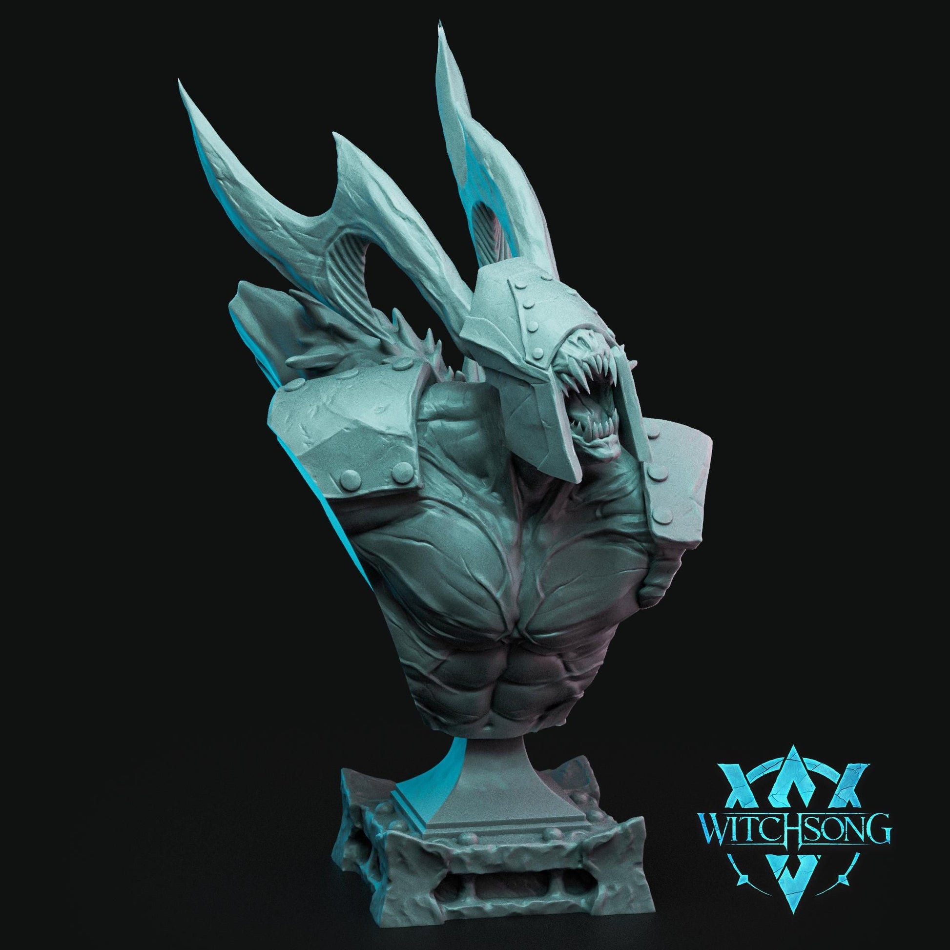 Lieutenant Bellath, Demon, Witchsong Miniatures | Dungeons and Dragons | Pathfinder | Table Top RPG | 3D Printed Model