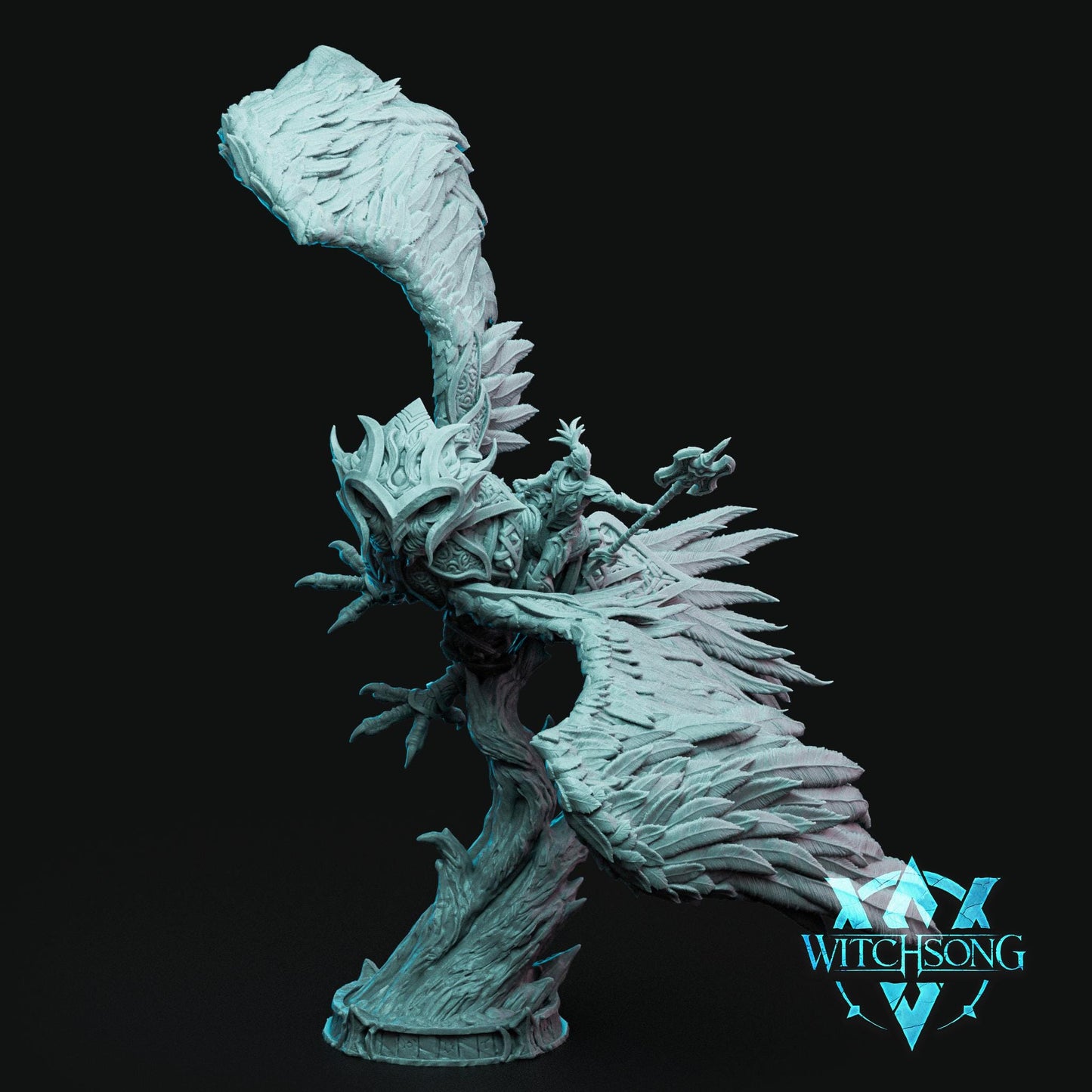 Wingsworn Acolytes, Witchsong Miniatures | Dungeons and Dragons | Pathfinder | Table Top RPG | 3D Printed Model