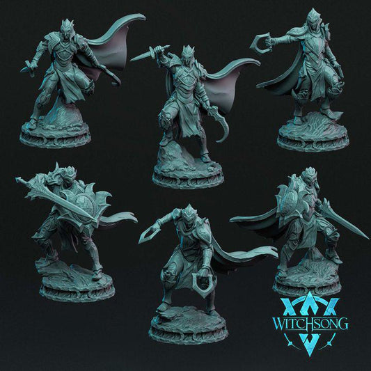 Wingsworn Conscripts, Witchsong Miniatures | Dungeons and Dragons | Pathfinder | Table Top RPG | 3D Printed Model