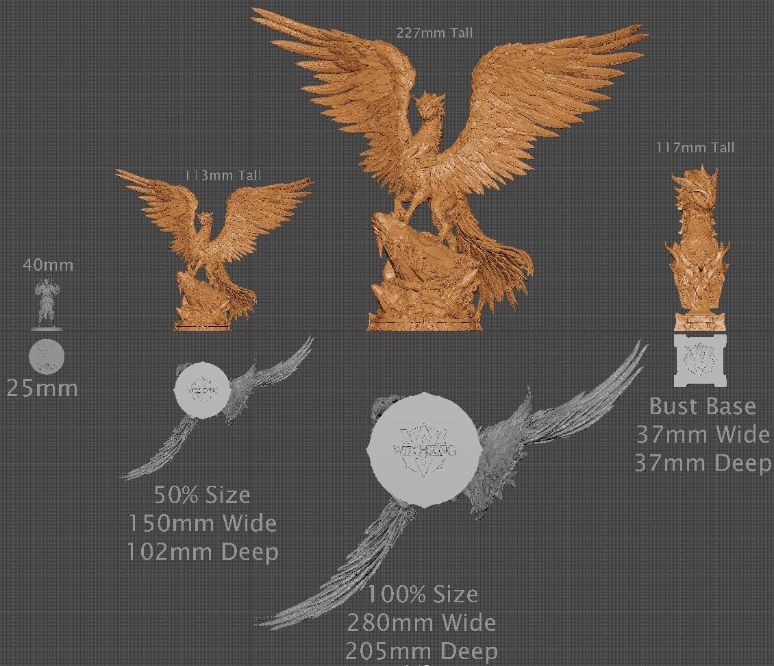 Archimedes, Witchsong Miniatures | Dungeons and Dragons | Pathfinder | Table Top RPG | 3D Printed Model