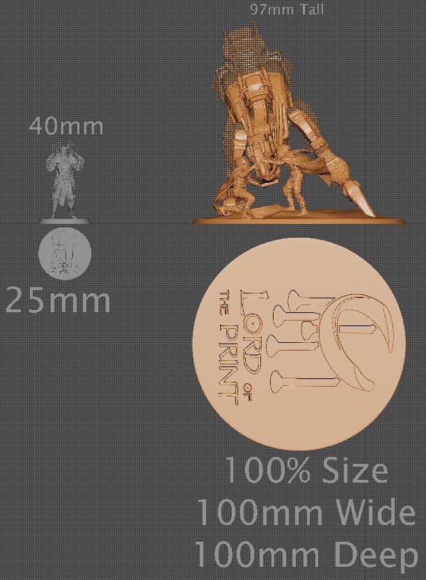 Medoka Off, Rescale Miniatures | Dungeons and Dragons | Pathfinder | Table Top RPG | 3D Printed Model