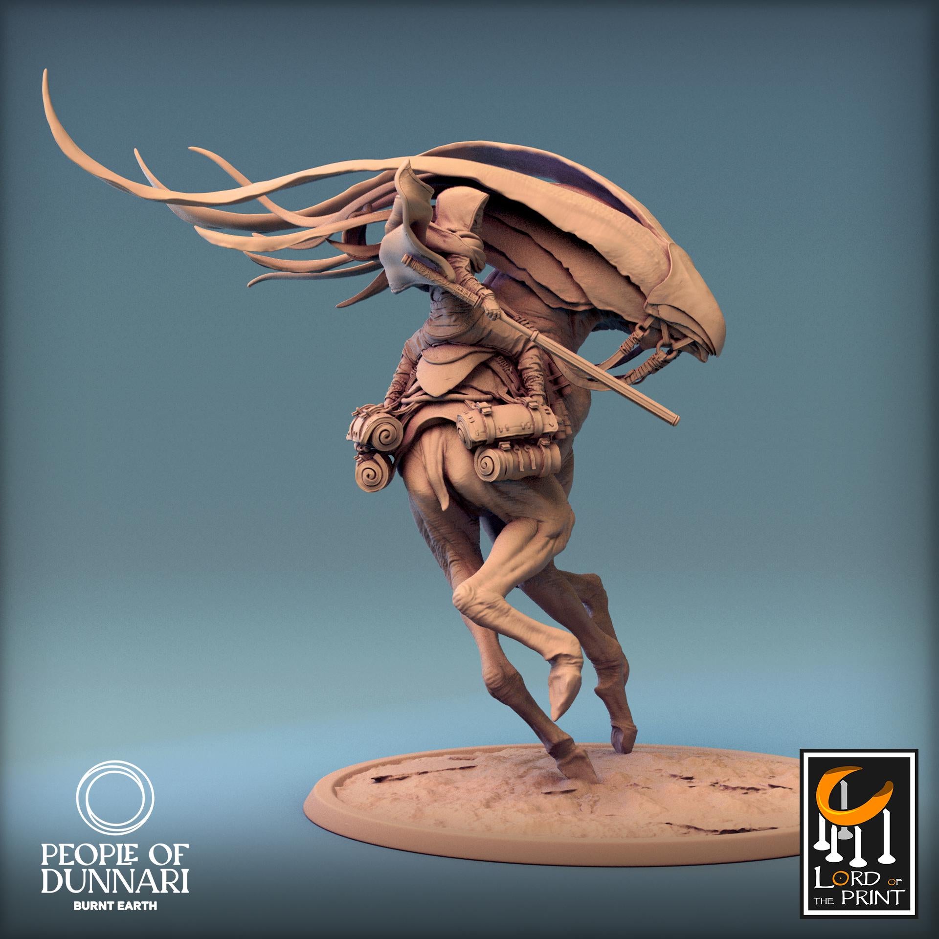 Wind Gliders, Rescale Miniatures | Dungeons and Dragons | Pathfinder | Table Top RPG | 3D Printed Model