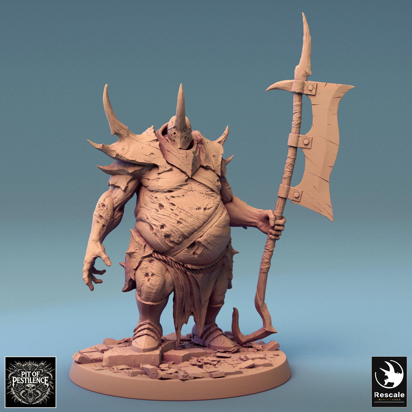 Pestilence Executioners Pack 1, Rescale Miniatures | Dungeons and Dragons | Pathfinder | Table Top RPG | 3D Printed Model