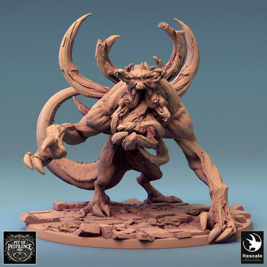 Wild Vorathe, Rescale Miniatures | Dungeons and Dragons | Pathfinder | Table Top RPG | 3D Printed Model