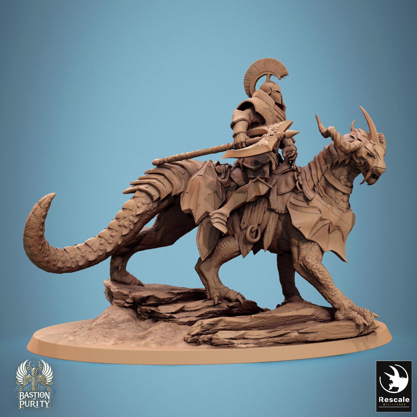 Dragoryx Riders, Pack 1, Rescale Miniatures | Dungeons and Dragons | Pathfinder | Table Top RPG | 3D Printed Model