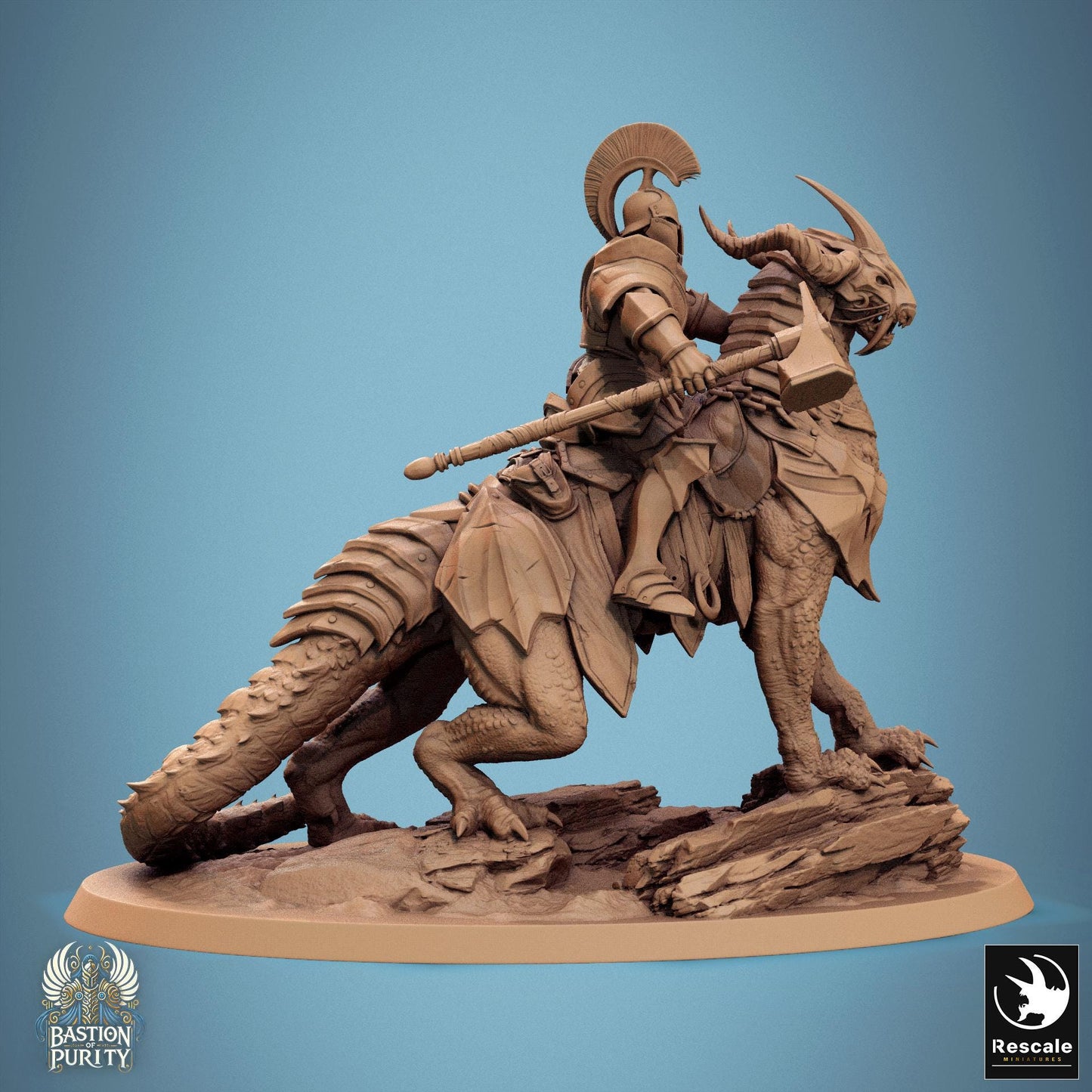 Dragoryx Riders, Pack 2, Rescale Miniatures | Dungeons and Dragons | Pathfinder | Table Top RPG | 3D Printed Model