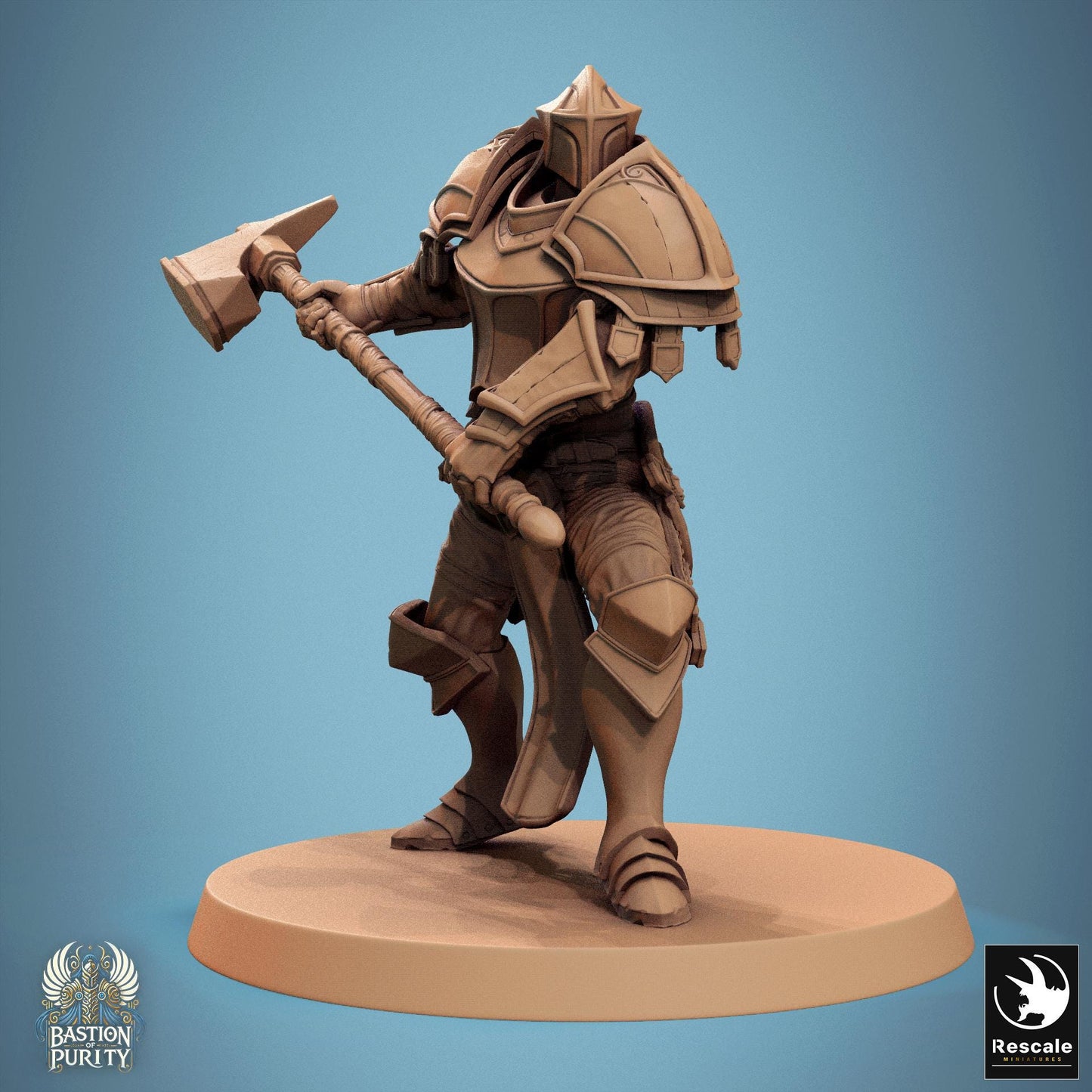 Bastion Infantry, Pack 2, Rescale Miniatures | Dungeons and Dragons | Pathfinder | Table Top RPG | 3D Printed Model