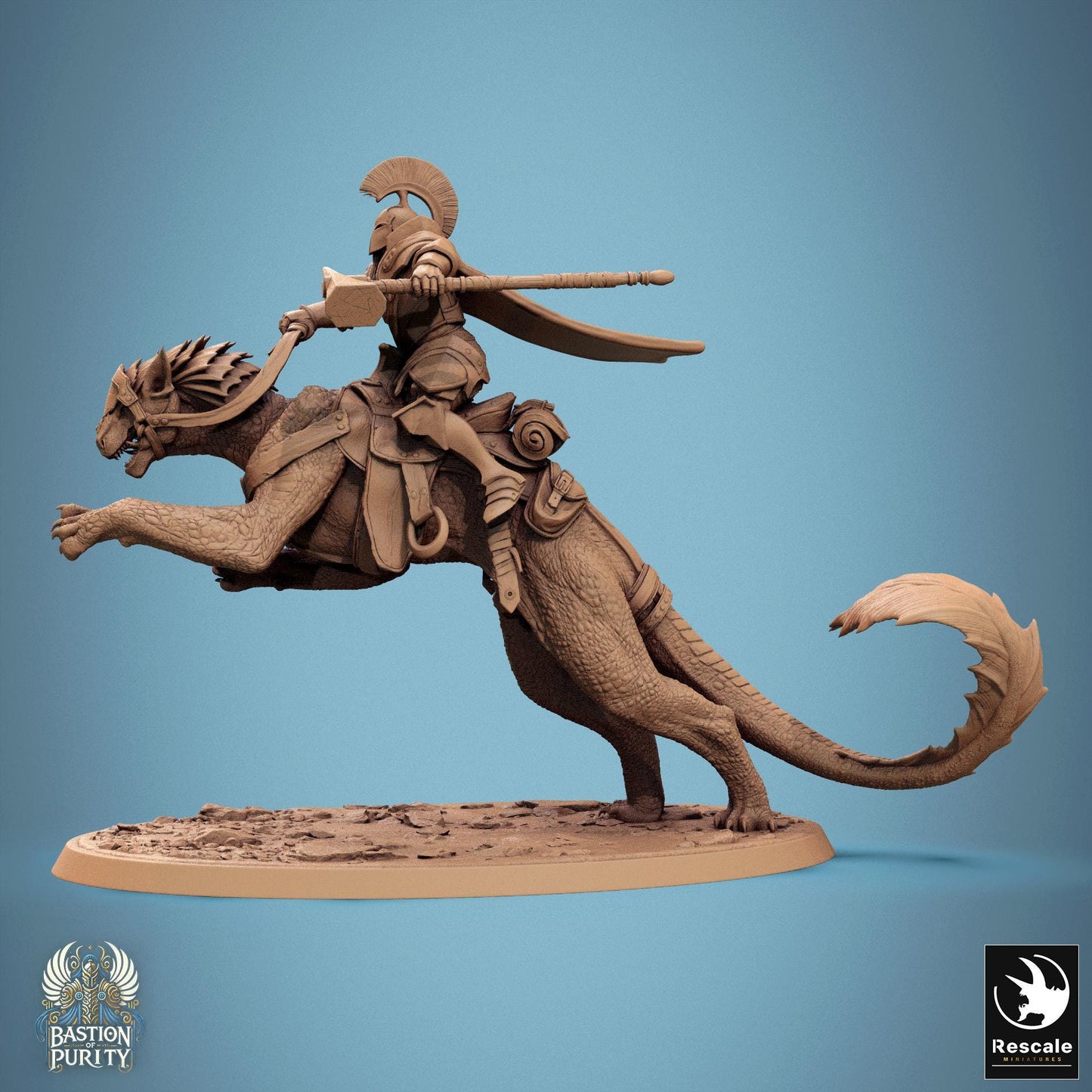 Panthera Riders, Pack 1, Rescale Miniatures | Dungeons and Dragons | Pathfinder | Table Top RPG | 3D Printed Model