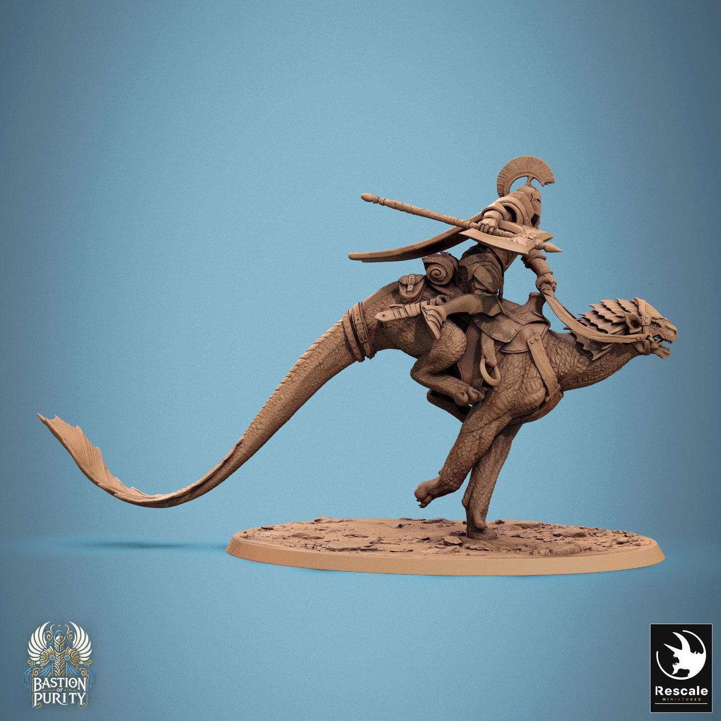 Panthera Riders, Pack 1, Rescale Miniatures | Dungeons and Dragons | Pathfinder | Table Top RPG | 3D Printed Model