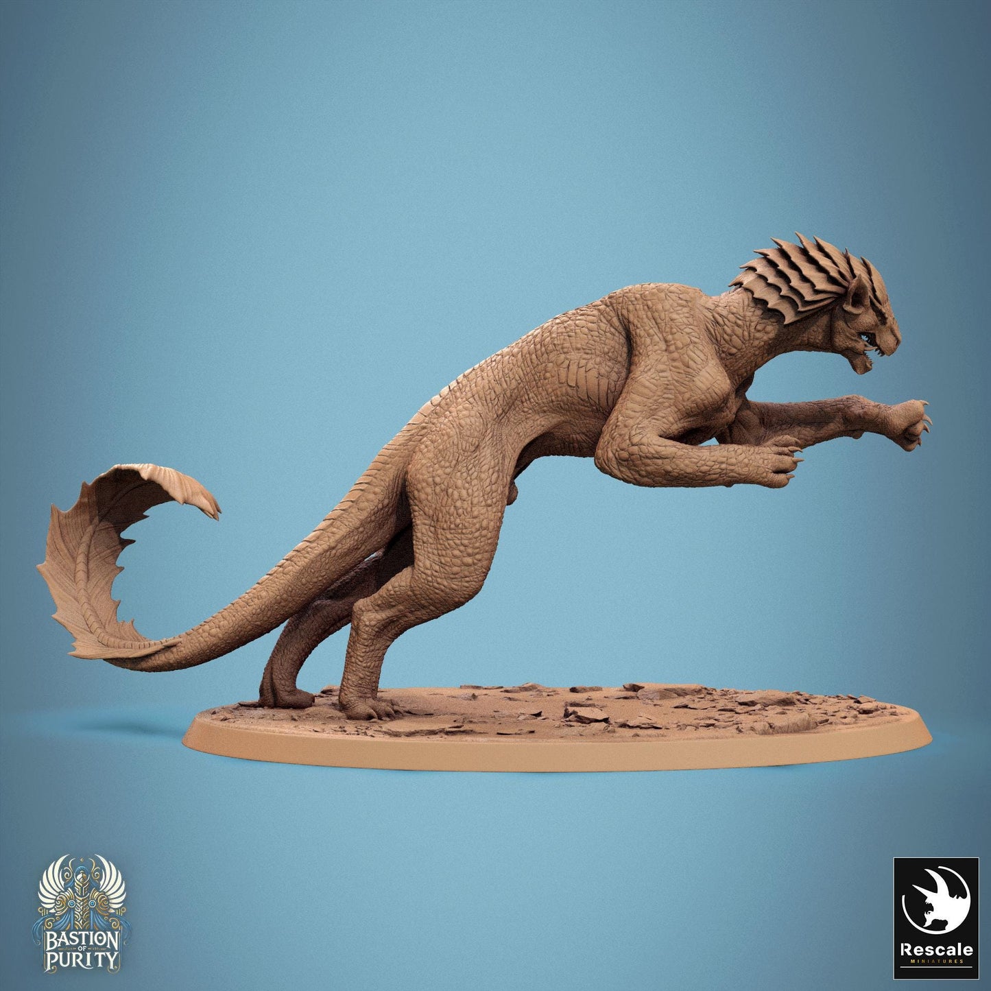 Wild Panthera, Pack 1, Rescale Miniatures | Dungeons and Dragons | Pathfinder | Table Top RPG | 3D Printed Model