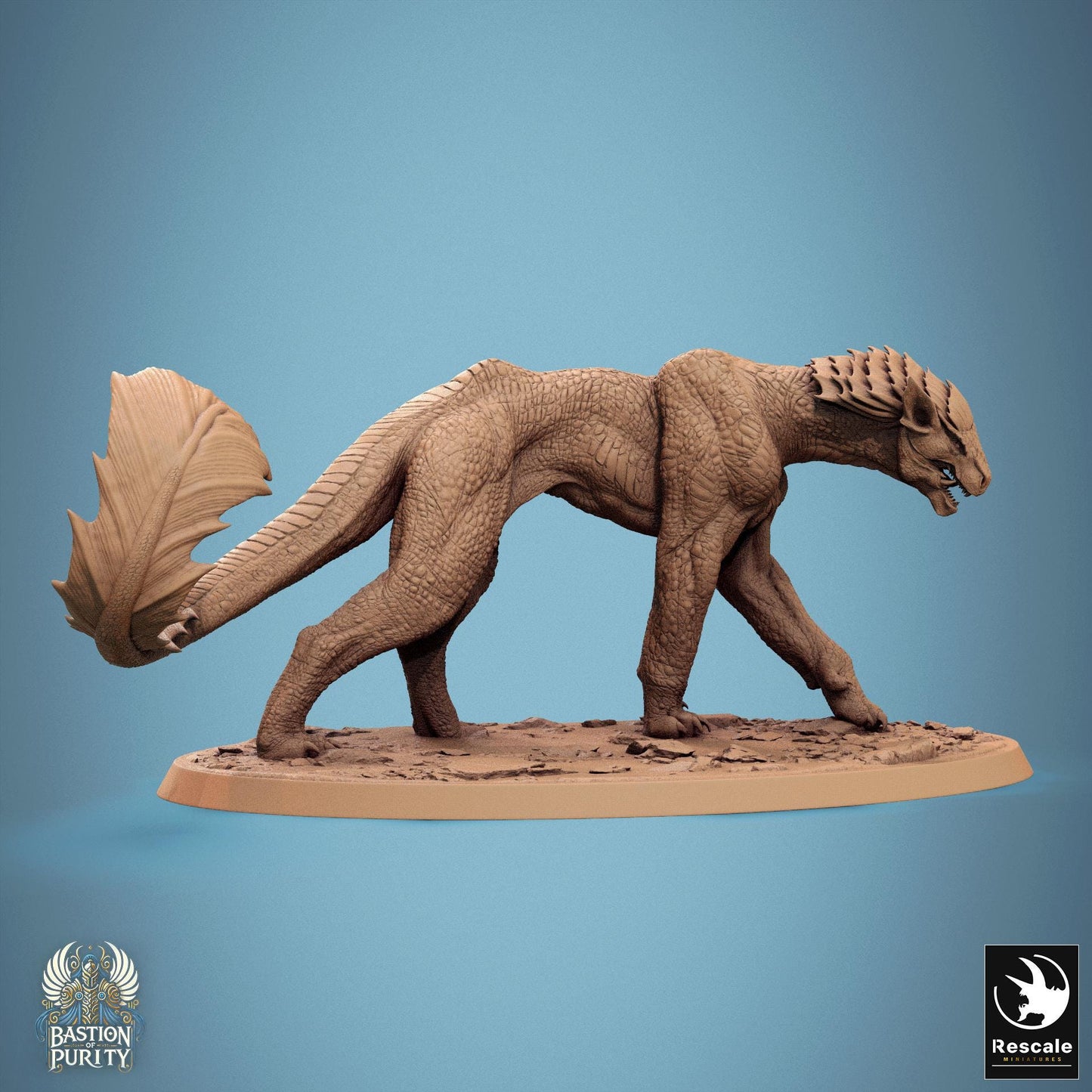 Wild Panthera, Pack 1, Rescale Miniatures | Dungeons and Dragons | Pathfinder | Table Top RPG | 3D Printed Model