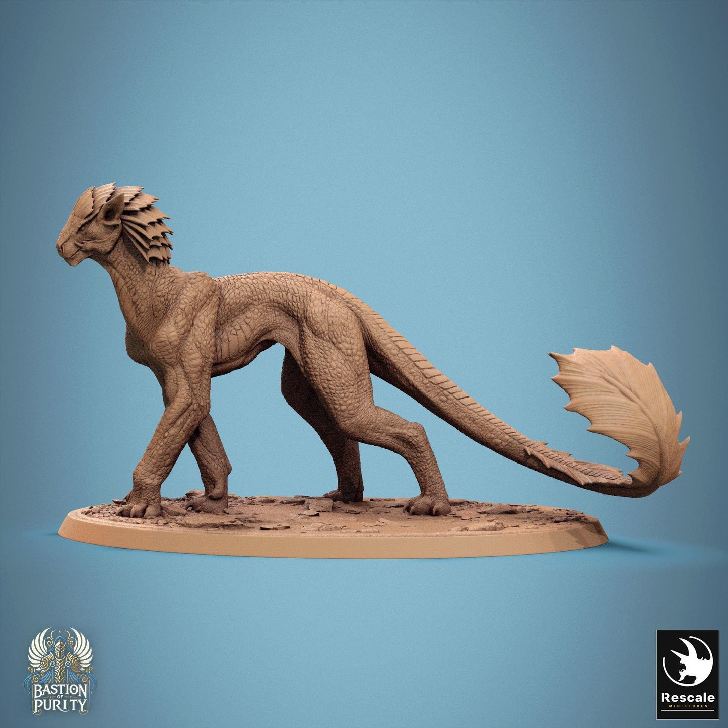 Wild Panthera, Pack 2, Rescale Miniatures | Dungeons and Dragons | Pathfinder | Table Top RPG | 3D Printed Model