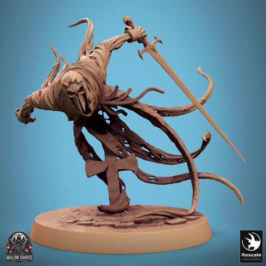 Masked Ghosts, Pack 2, Rescale Miniatures | Dungeons and Dragons | Pathfinder | Table Top RPG | 3D Printed Model