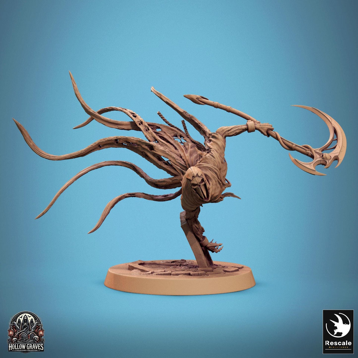 Masked Ghosts, Pack 2, Rescale Miniatures | Dungeons and Dragons | Pathfinder | Table Top RPG | 3D Printed Model