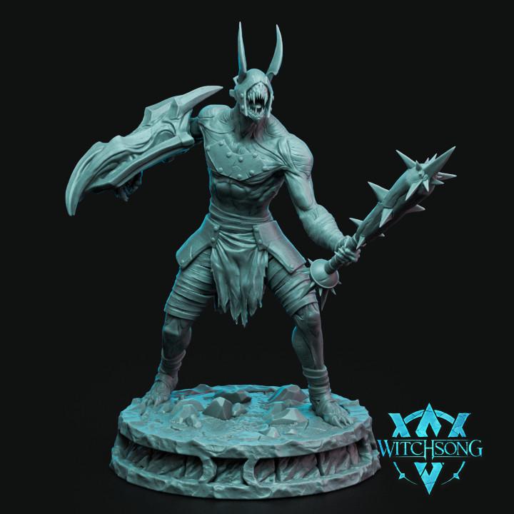 Hellforged Thralls, Witchsong Miniatures | Dungeons and Dragons | Pathfinder | Table Top RPG | 3D Printed Model
