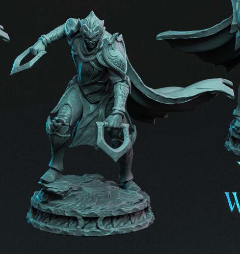 Wingsworn Conscripts, Witchsong Miniatures | Dungeons and Dragons | Pathfinder | Table Top RPG | 3D Printed Model