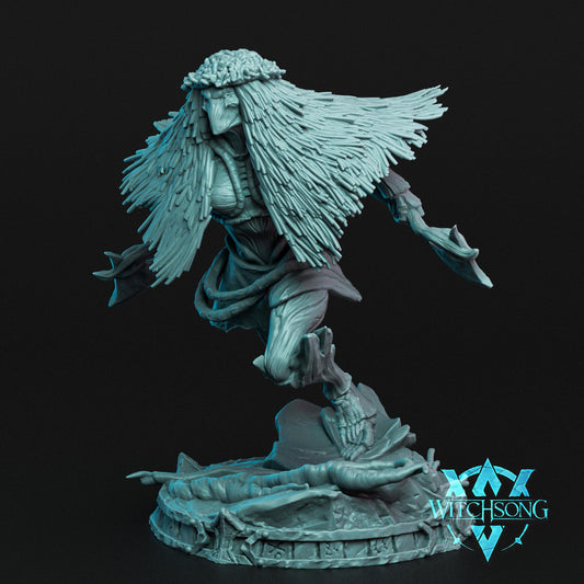 Avatar of Autumn, Witchsong Miniatures | Dungeons and Dragons | Pathfinder | Table Top RPG | 3D Printed Model