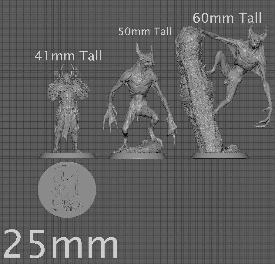 Imperfect Vampires, Order Immortalis, Lord of the Print | Dungeons and Dragons | Pathfinder | Table Top RPG | 3D Printed Model