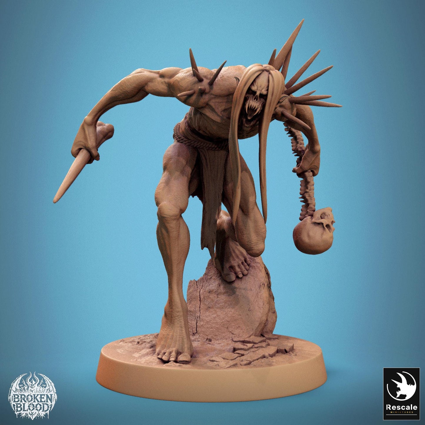 Ghouls, Pack 1, Lord of the Print | Dungeons and Dragons | Pathfinder | Table Top RPG | 3D Printed Model