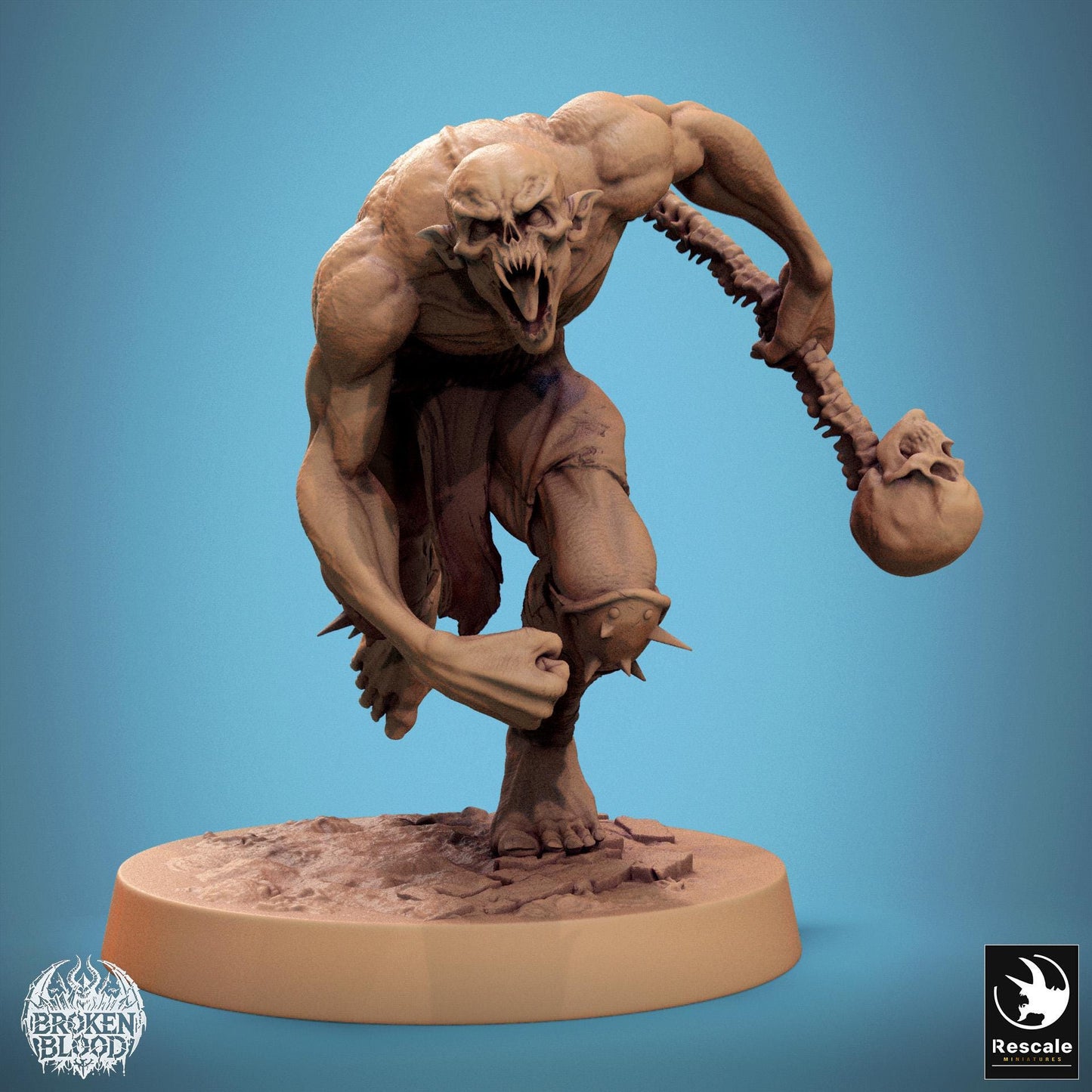 Ghouls, Pack 3, Lord of the Print | Dungeons and Dragons | Pathfinder | Table Top RPG | 3D Printed Model