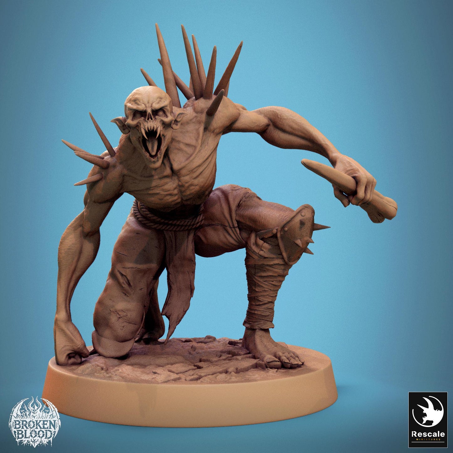 Ghouls, Pack 3, Lord of the Print | Dungeons and Dragons | Pathfinder | Table Top RPG | 3D Printed Model