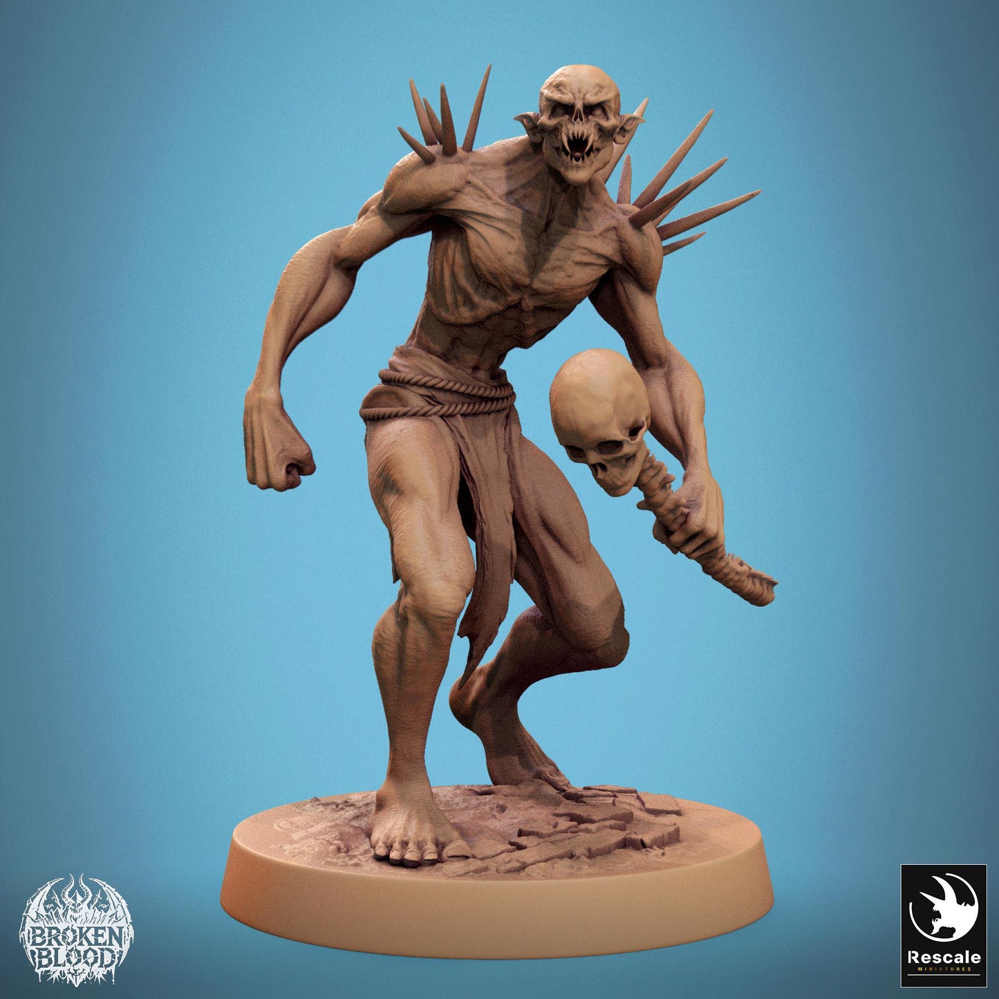 Ghouls, Pack 3, Lord of the Print | Dungeons and Dragons | Pathfinder | Table Top RPG | 3D Printed Model