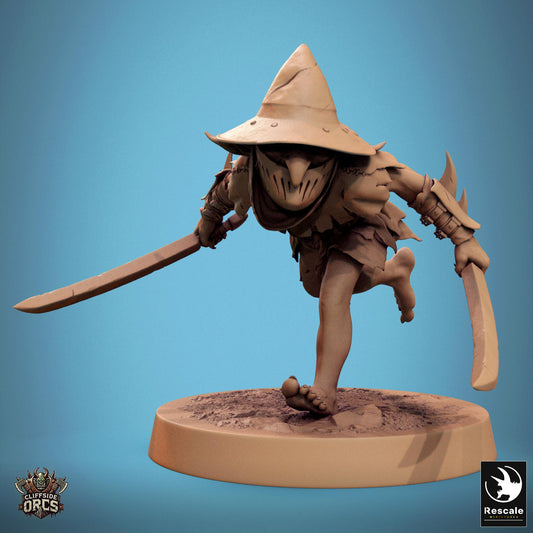 The Goblins, Pack 1, Lord of the Print | Dungeons and Dragons | Pathfinder | Table Top RPG | 3D Printed Model