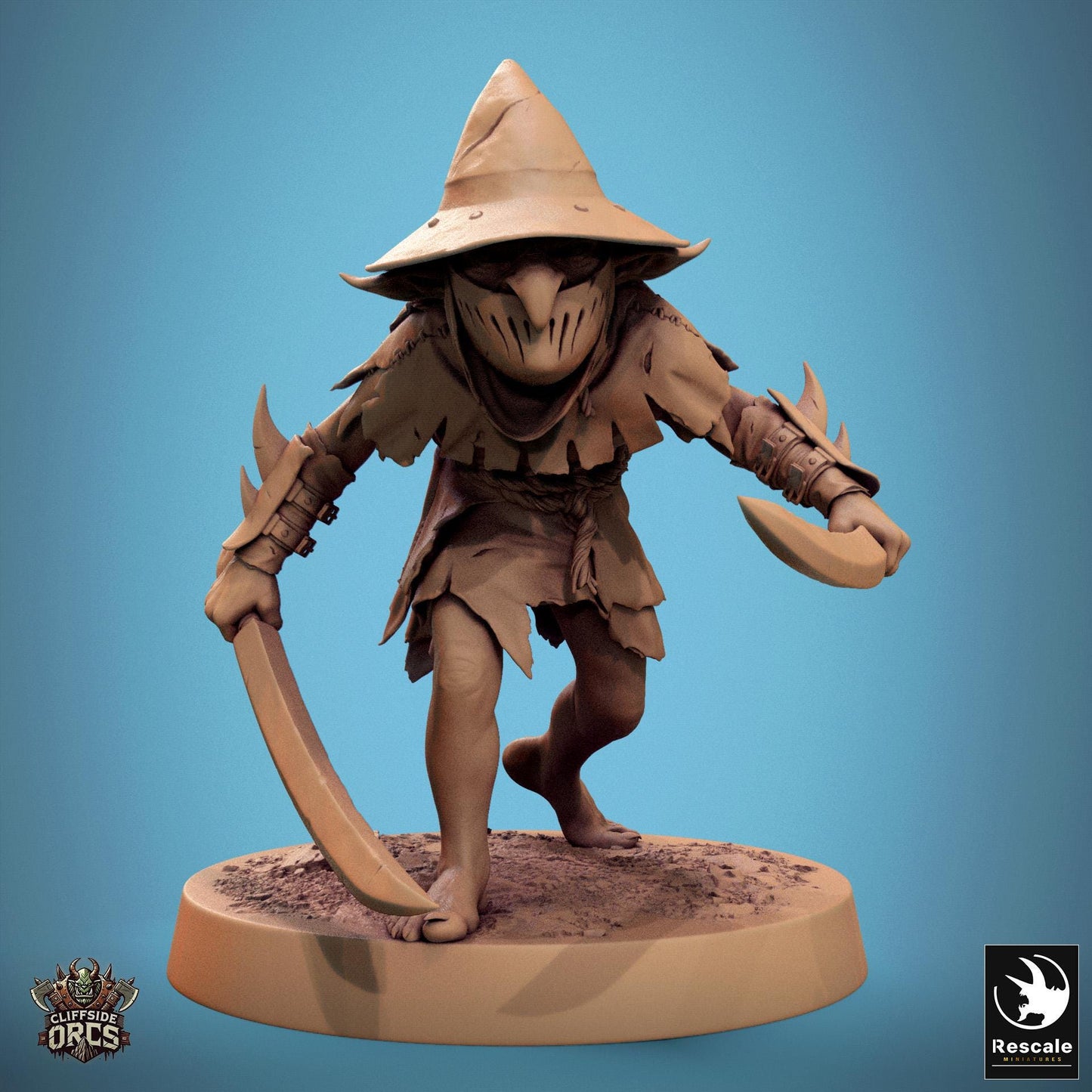 The Goblins, Pack 1, Lord of the Print | Dungeons and Dragons | Pathfinder | Table Top RPG | 3D Printed Model