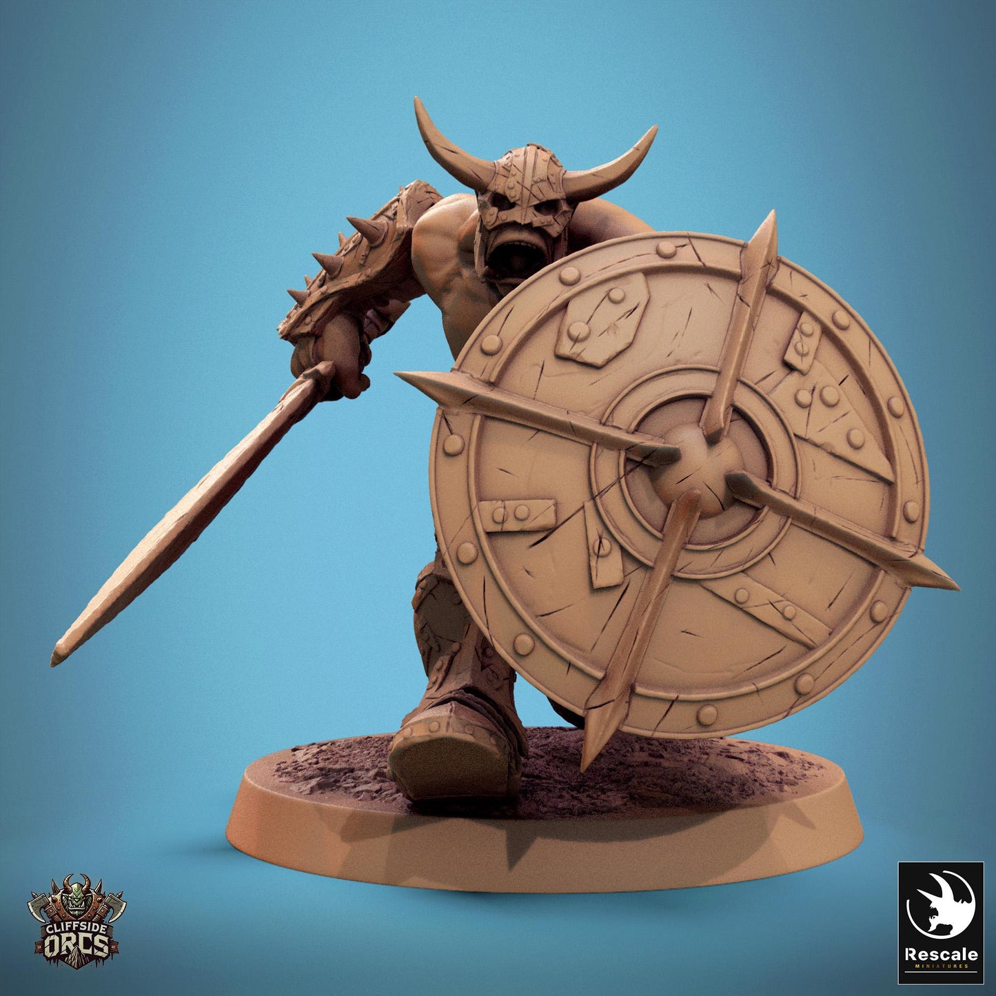 Orc Soldiers, Pack 1, Lord of the Print | Dungeons and Dragons | Pathfinder | Table Top RPG | 3D Printed Model
