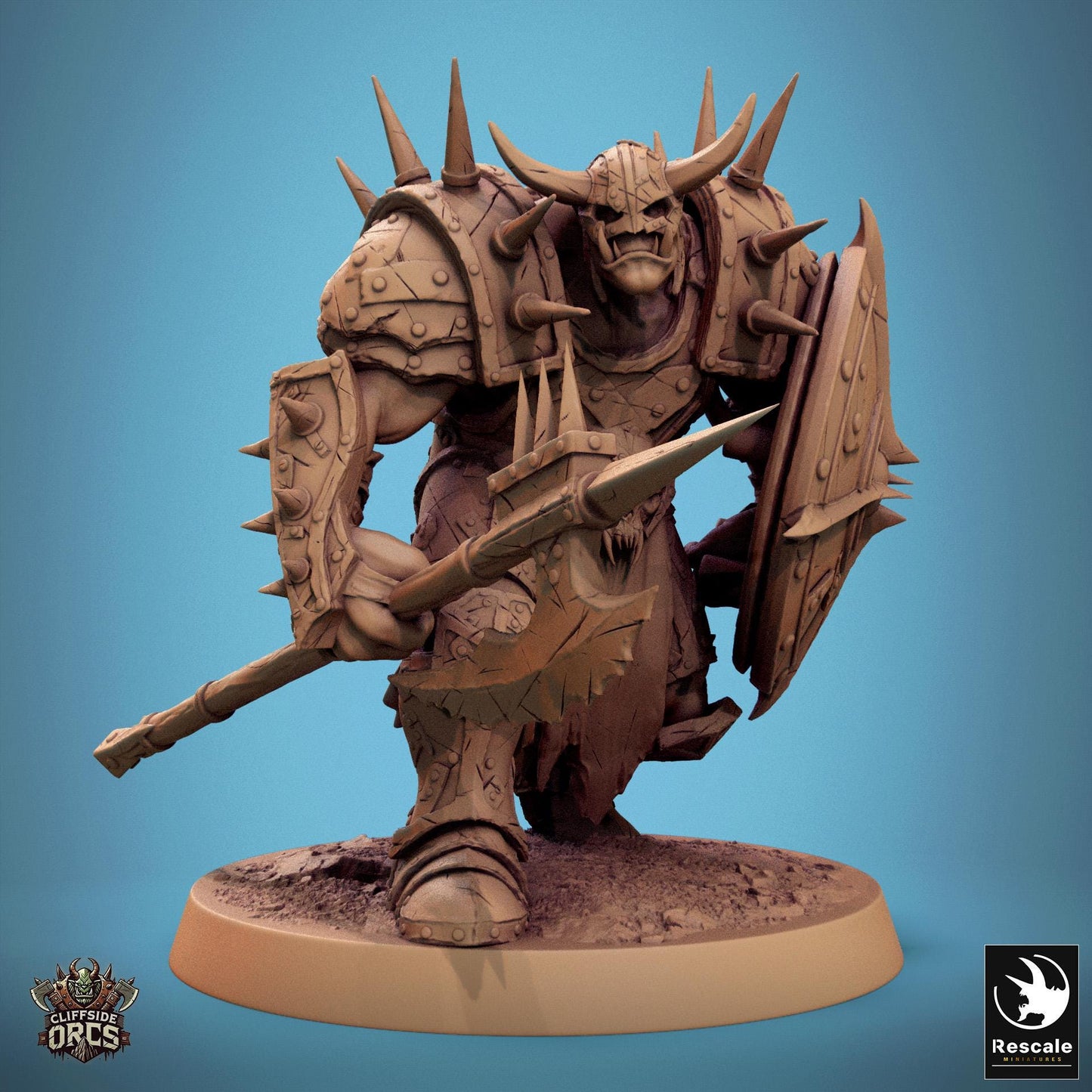 Orc Soldiers, Pack 1, Lord of the Print | Dungeons and Dragons | Pathfinder | Table Top RPG | 3D Printed Model