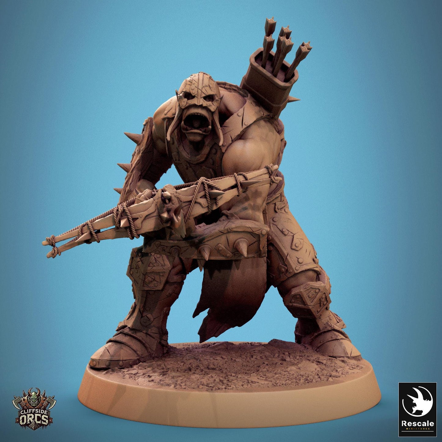 Orc Soldiers, Pack 2, Lord of the Print | Dungeons and Dragons | Pathfinder | Table Top RPG | 3D Printed Model