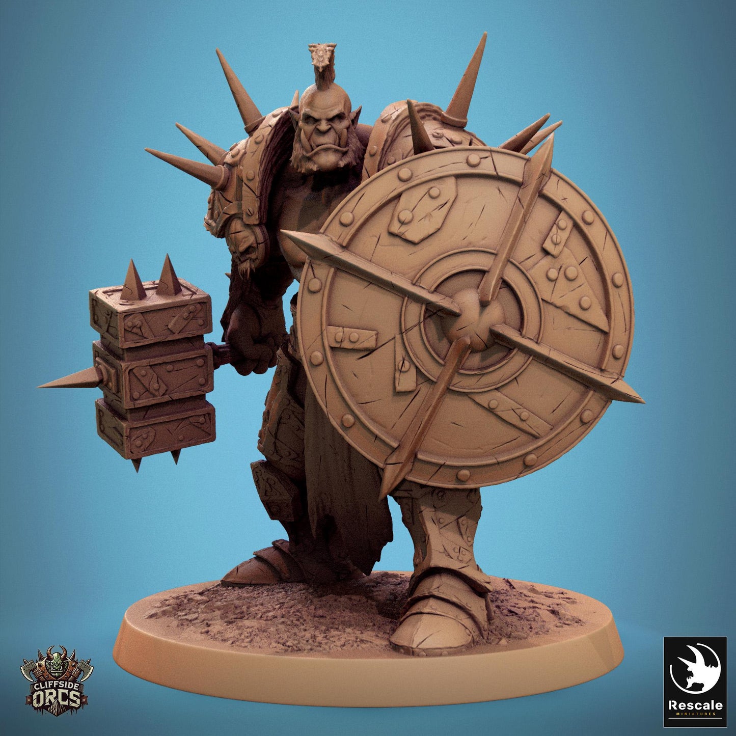 Orc Soldiers, Pack 3, Lord of the Print | Dungeons and Dragons | Pathfinder | Table Top RPG | 3D Printed Model