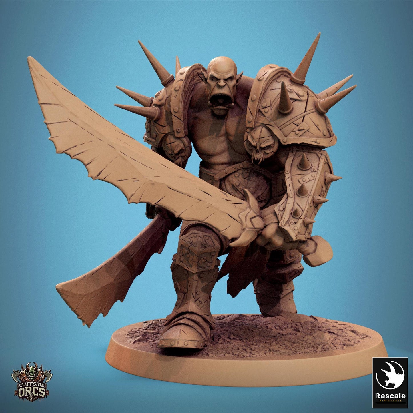 Orc Soldiers, Pack 3, Lord of the Print | Dungeons and Dragons | Pathfinder | Table Top RPG | 3D Printed Model
