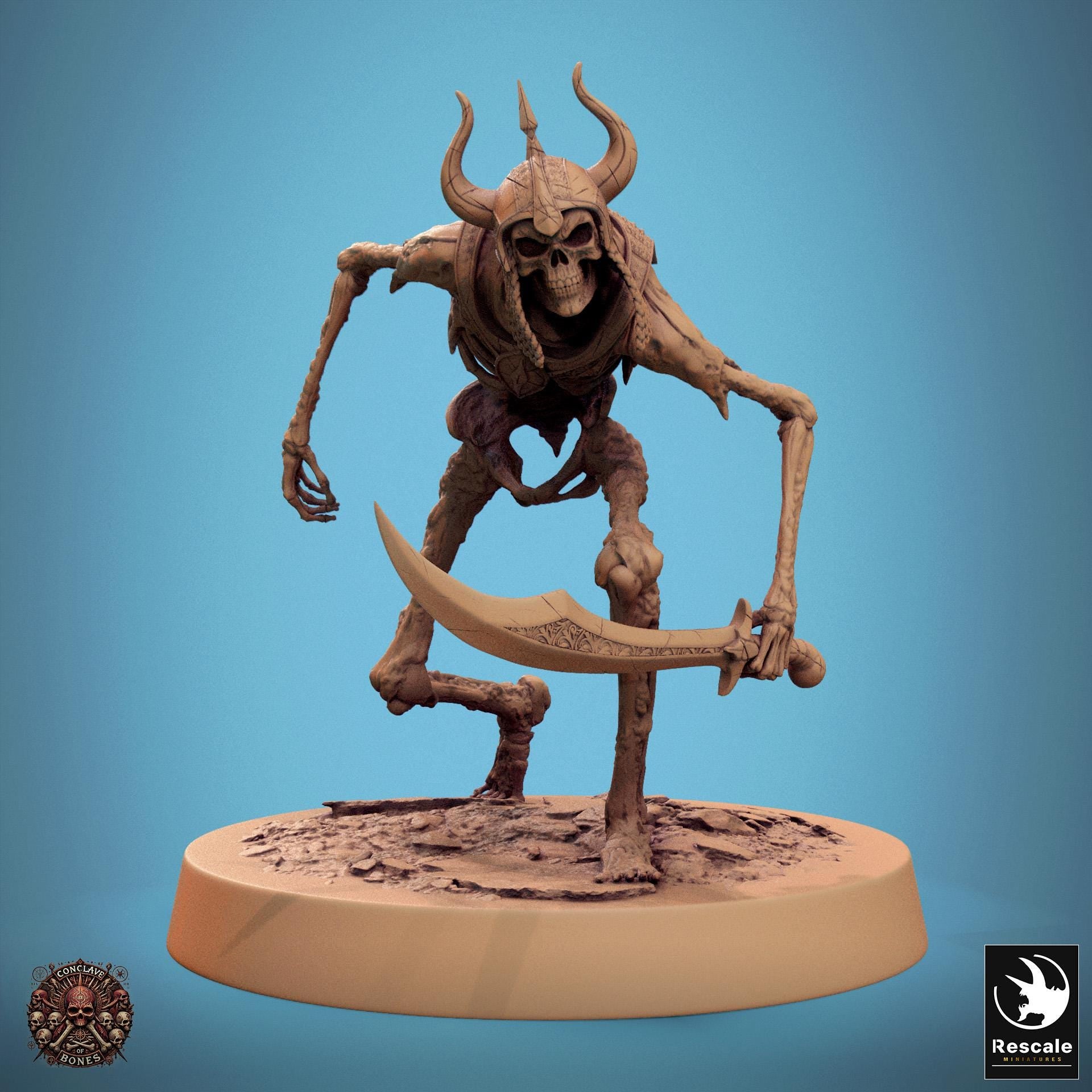 Persian Skeletons, Pack 1, Lord of the Print | Dungeons and Dragons | Pathfinder | Table Top RPG | 3D Printed Model