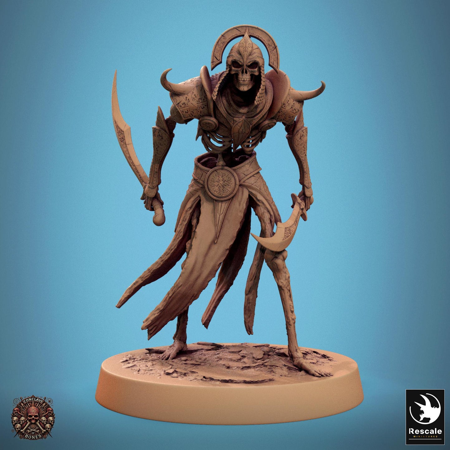 Persian Skeletons, Pack 1, Lord of the Print | Dungeons and Dragons | Pathfinder | Table Top RPG | 3D Printed Model