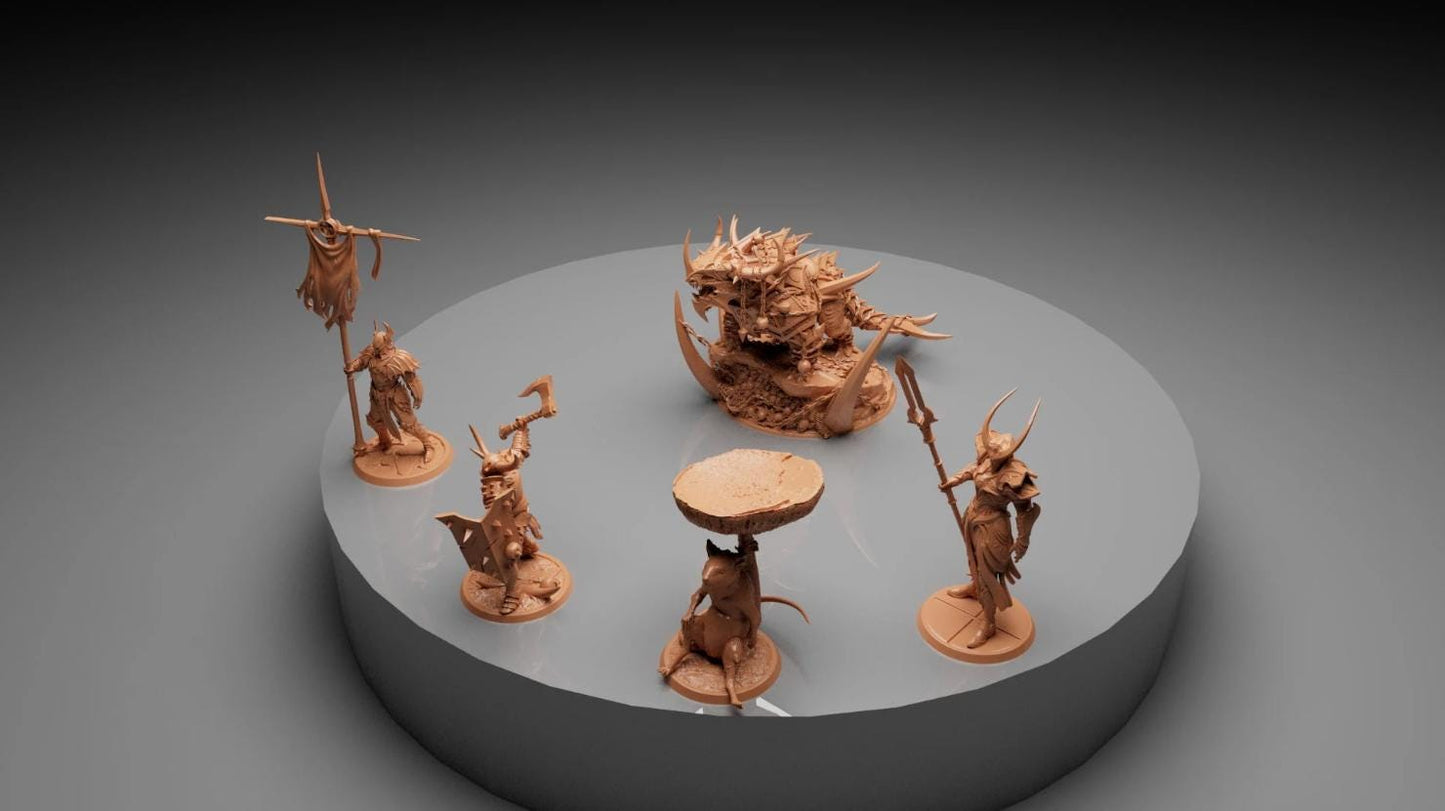 Mystery Box of Miniatures! | Dungeons and Dragons | Pathfinder | Table Top RPG | 3D Printed Model