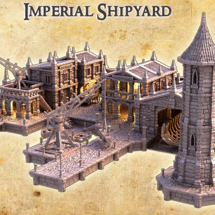 Imperial Shipyard | Aussie 3D Printed Miniatures and Terrain