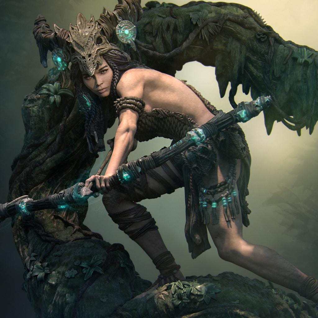 Maebh, Standalone | Aussie 3D Printed Miniatures and Terrain