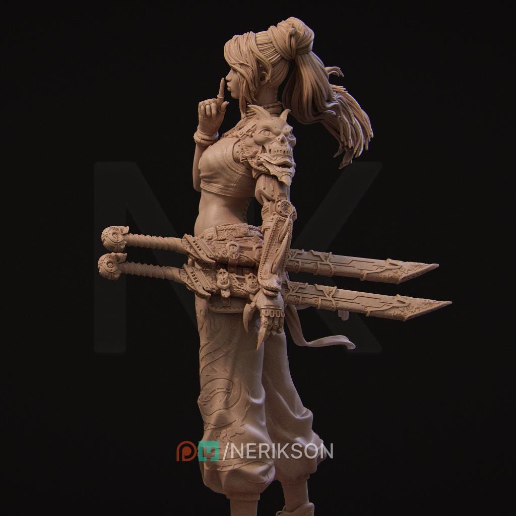 Nixi, Standalone, Powerful NPC, Ernest Nemirovsky | Dungeons and Dragons | Pathfinder | Table Top RPG | 3D Printed Model
