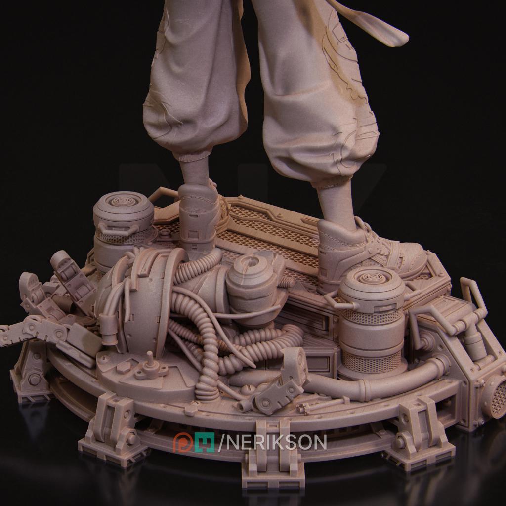 Nixi, Standalone, Powerful NPC, Ernest Nemirovsky | Dungeons and Dragons | Pathfinder | Table Top RPG | 3D Printed Model