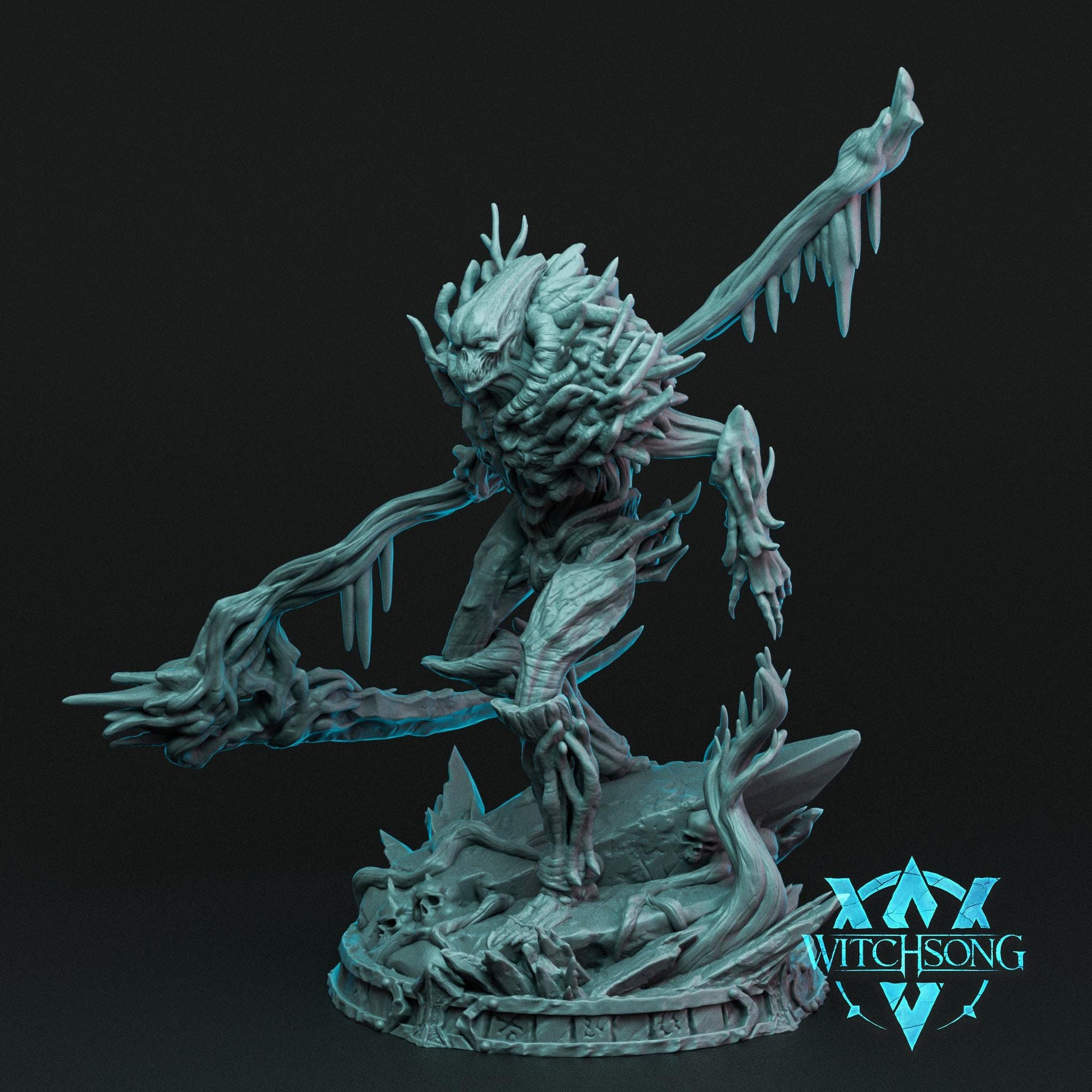 Avatar of Winter, Bust Option | Aussie 3D Printed Miniatures and Terrain