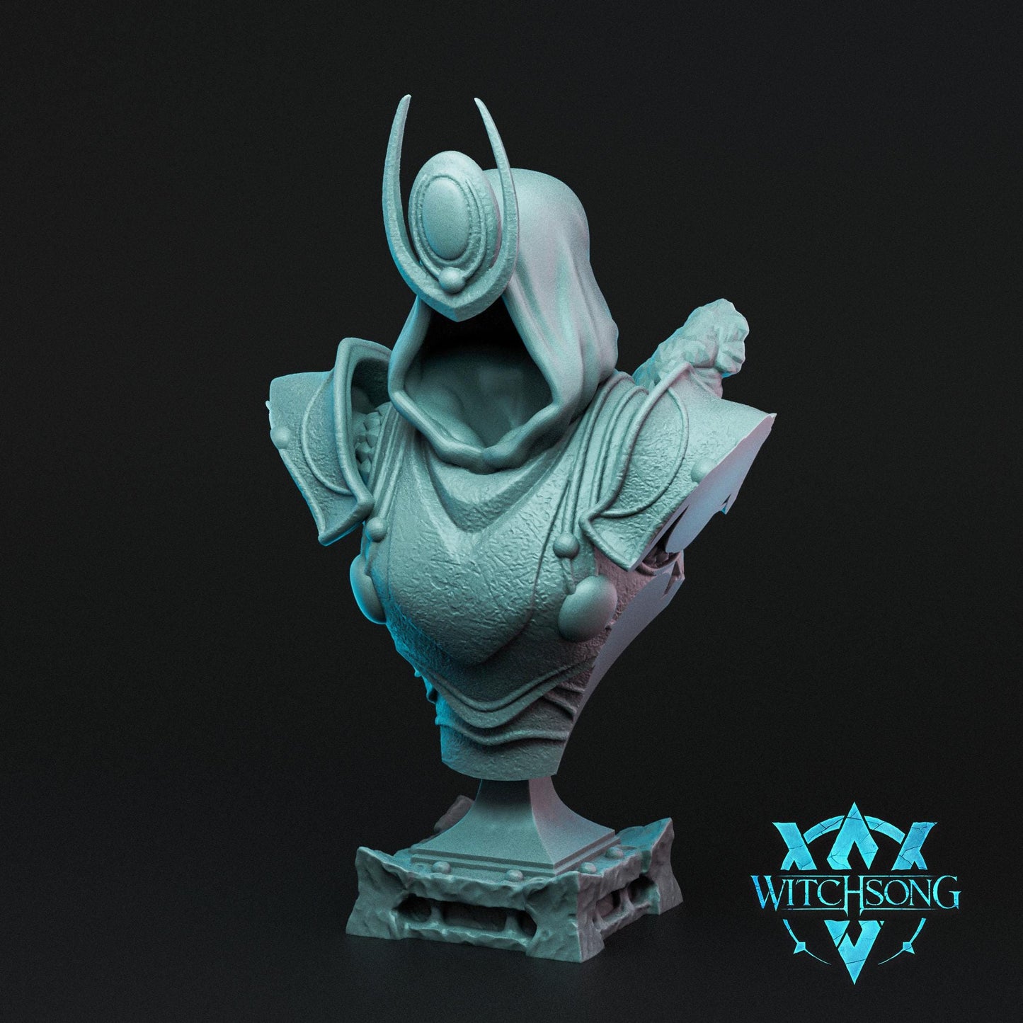Nova Seraph, Bust Option, Witchsong Miniatures | Dungeons and Dragons | Pathfinder | Table Top RPG | 3D Printed Model