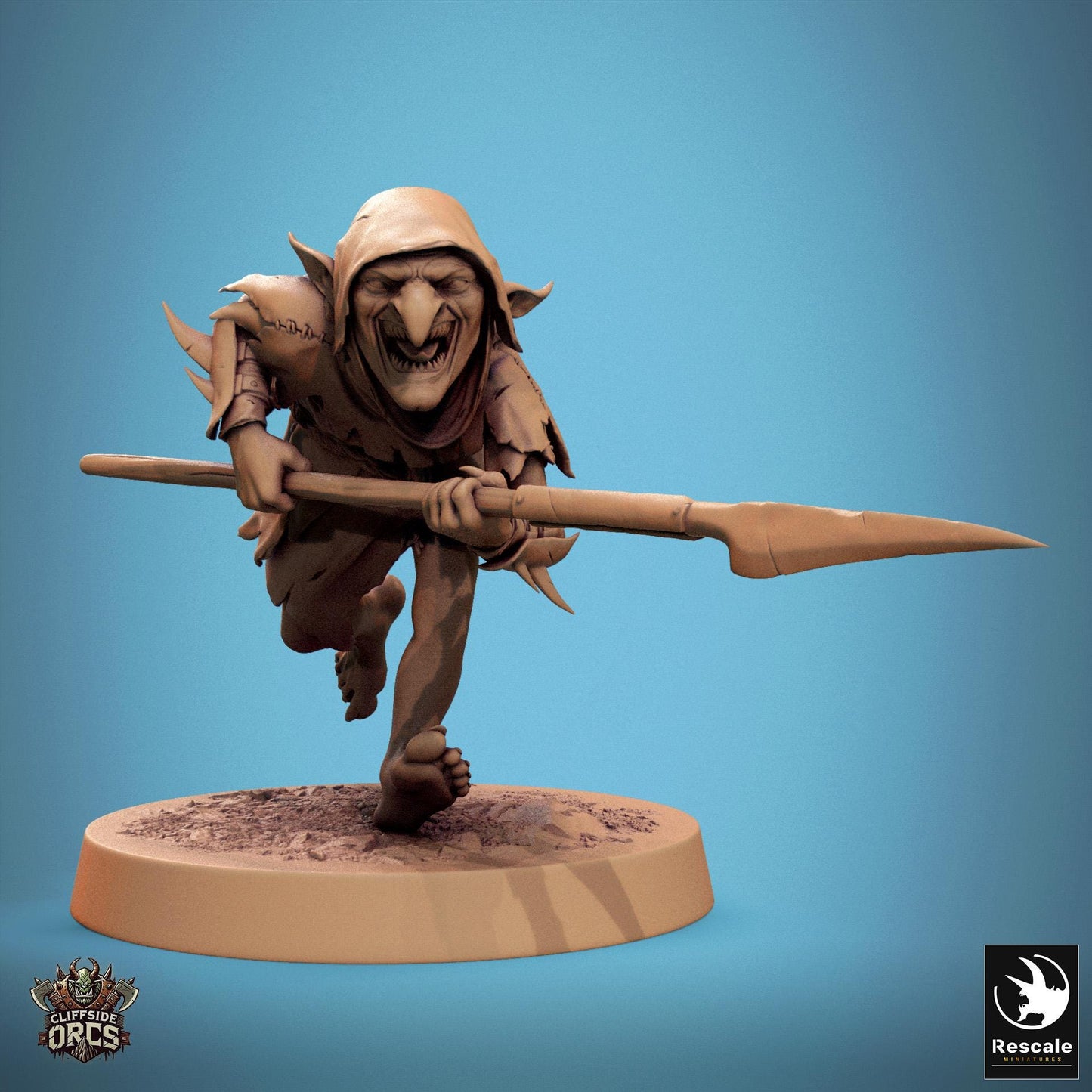 The Goblins, Pack 1, Lord of the Print | Dungeons and Dragons | Pathfinder | Table Top RPG | 3D Printed Model