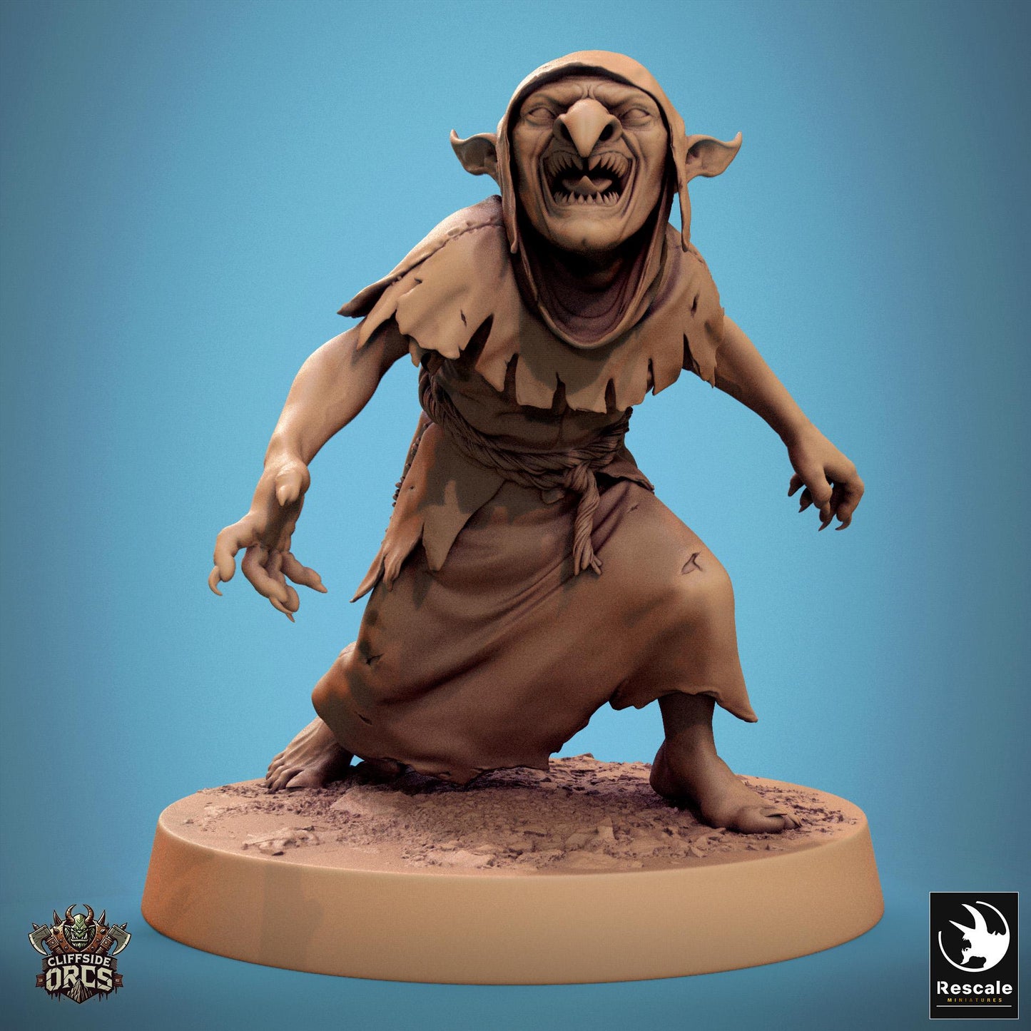 The Goblins, Pack 3, Lord of the Print | Dungeons and Dragons | Pathfinder | Table Top RPG | 3D Printed Model