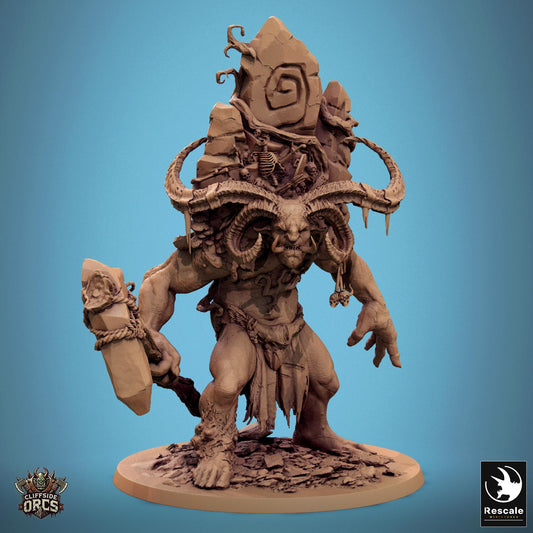 Gravalkur, Lord of the Print | Dungeons and Dragons | Pathfinder | Table Top RPG | 3D Printed Model