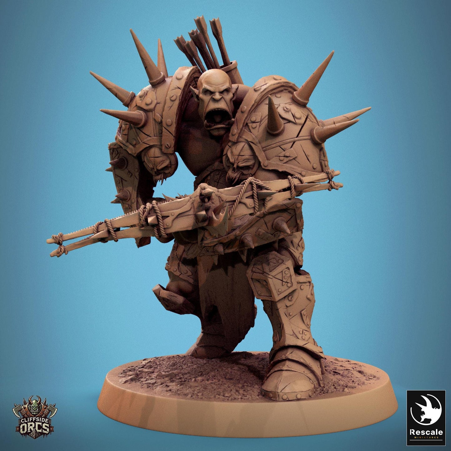 Orc Soldiers, Pack 2, Lord of the Print | Dungeons and Dragons | Pathfinder | Table Top RPG | 3D Printed Model