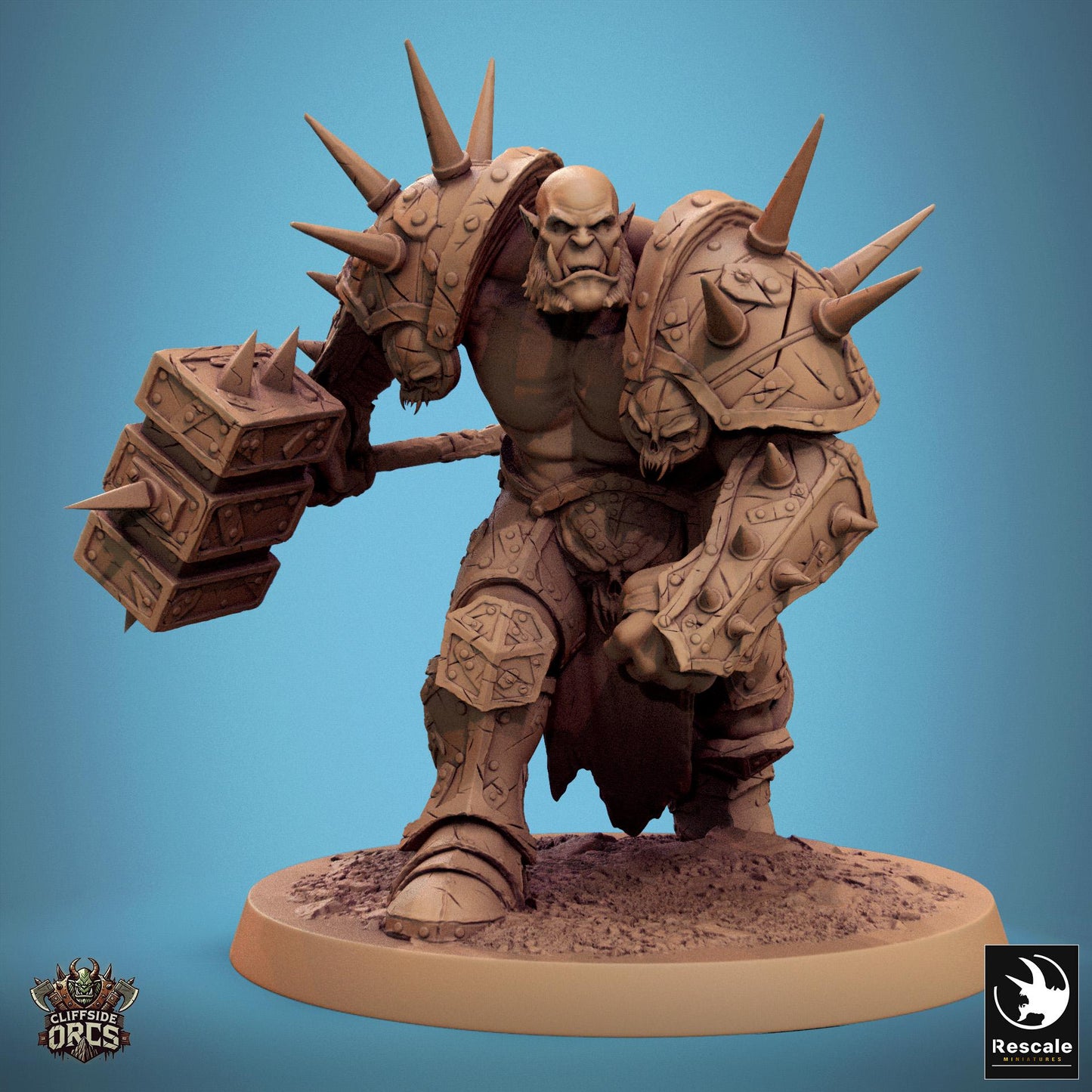 Orc Soldiers, Pack 2, Lord of the Print | Dungeons and Dragons | Pathfinder | Table Top RPG | 3D Printed Model