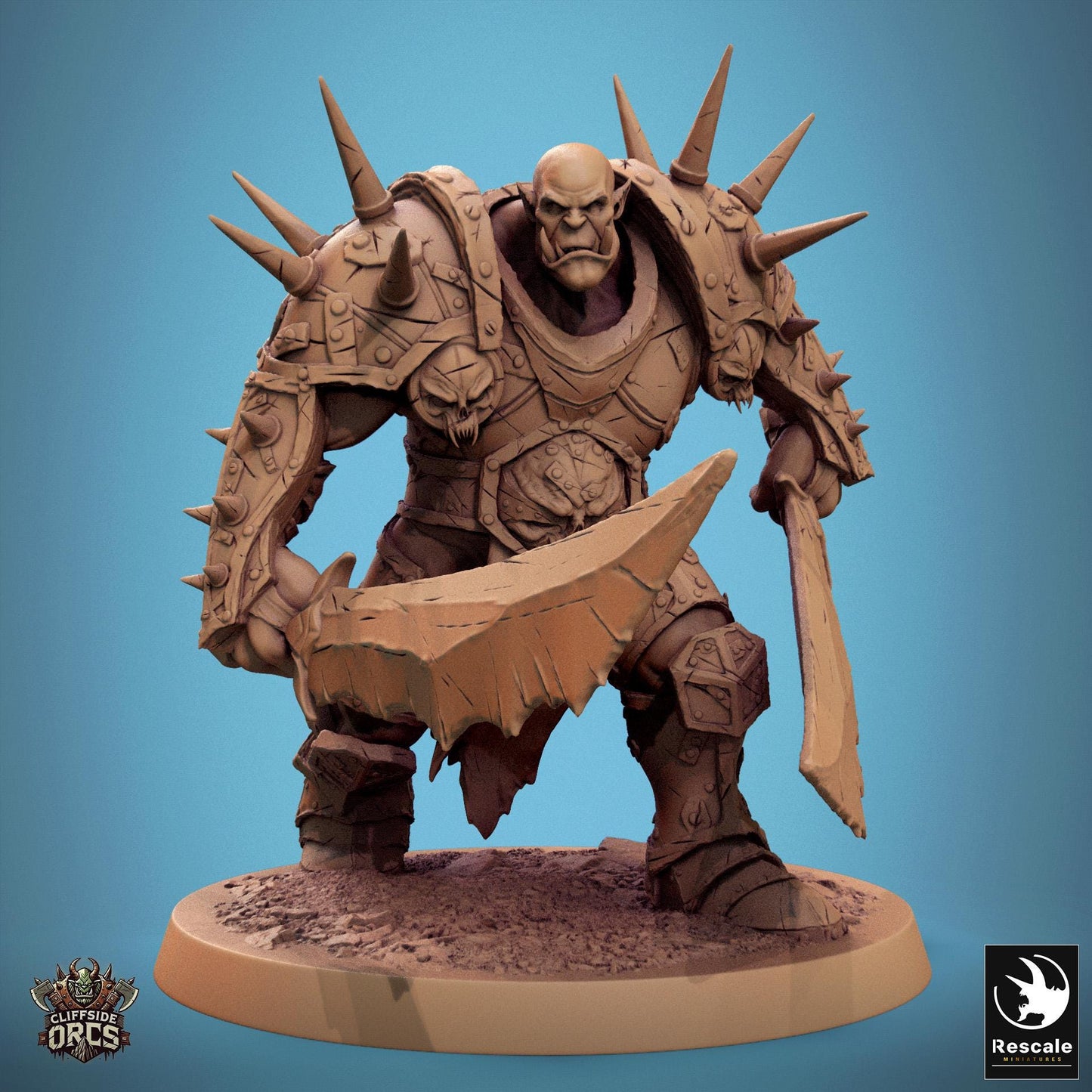Orc Soldiers, Pack 3, Lord of the Print | Dungeons and Dragons | Pathfinder | Table Top RPG | 3D Printed Model