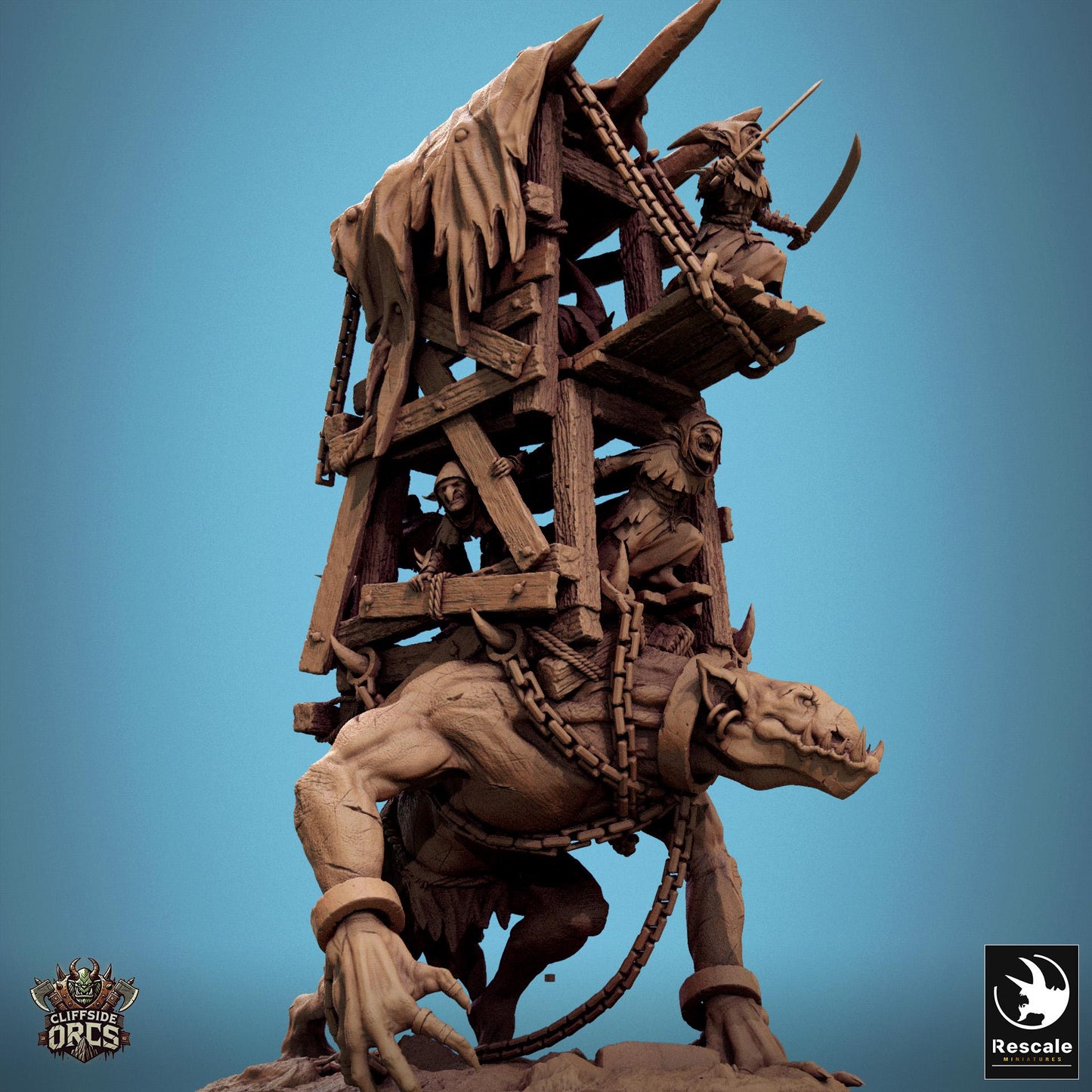 Troll, Lord of the Print | Dungeons and Dragons | Pathfinder | Table Top RPG | 3D Printed Model